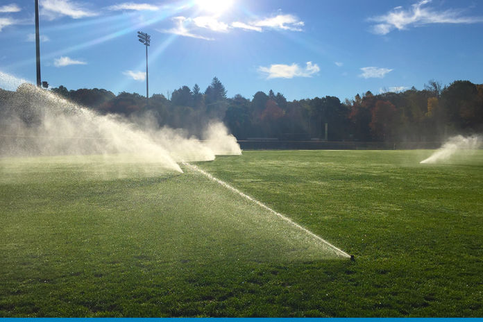 Sprinkler system closing winterization